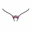 Lucky Cheeks: Luxury String Edition The Bridge Sexy String Ouvert Purple